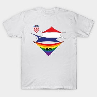 Croatia  pride flag T-Shirt